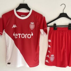 Maillot et short AS Monaco domicile 2019/20 enfants