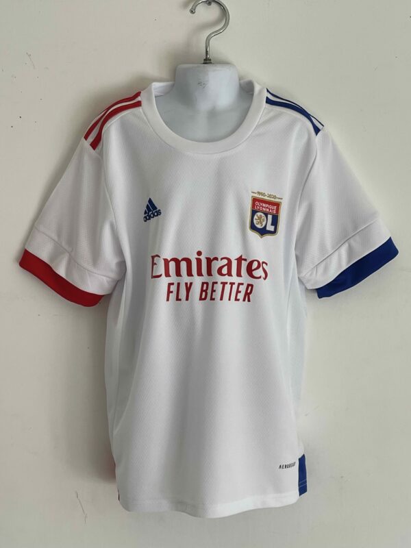 maillot short football enfants olympique lyonnais 2019/20 face